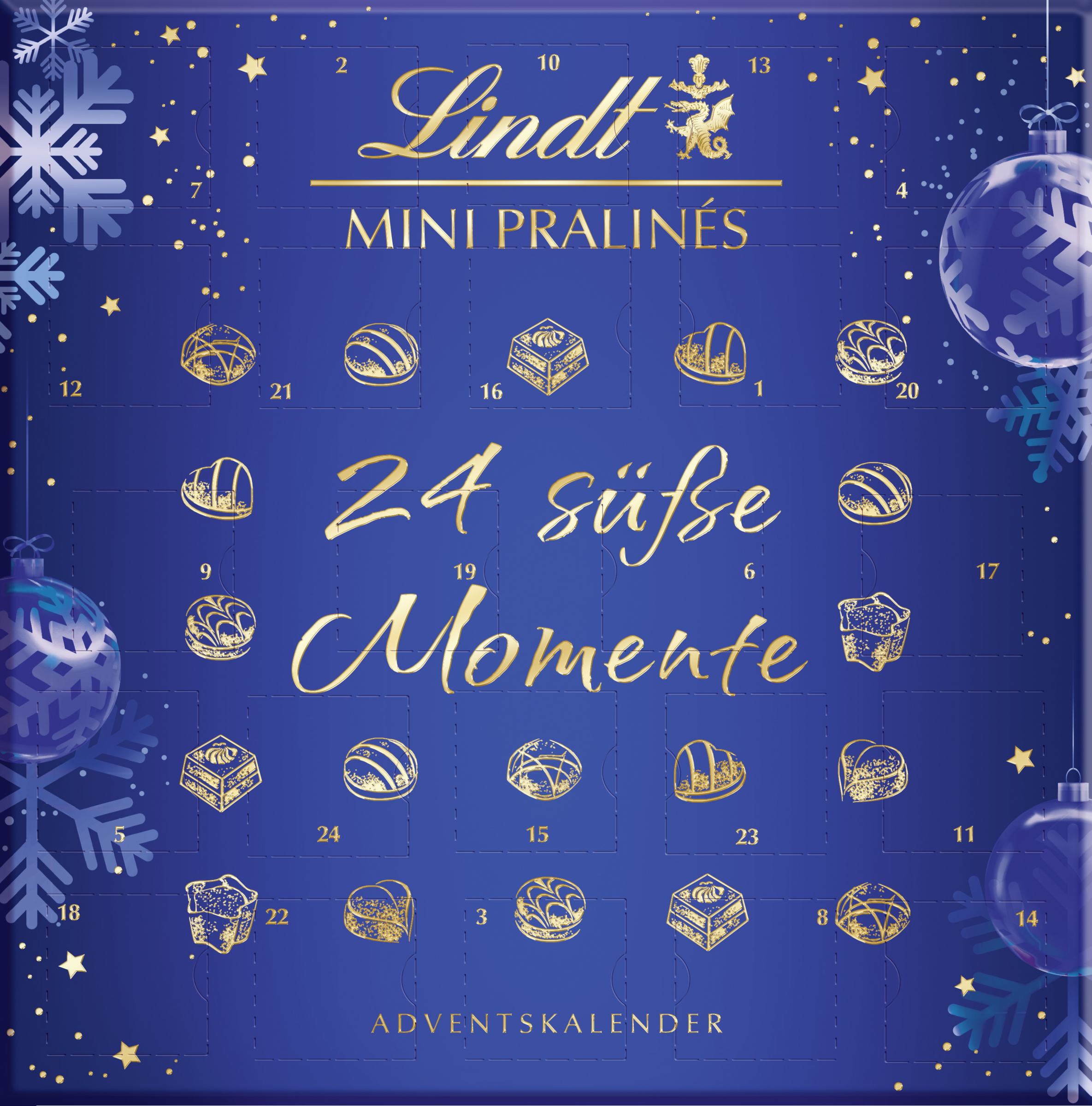 Lindt Mini Pralinés Adventskalender 2025