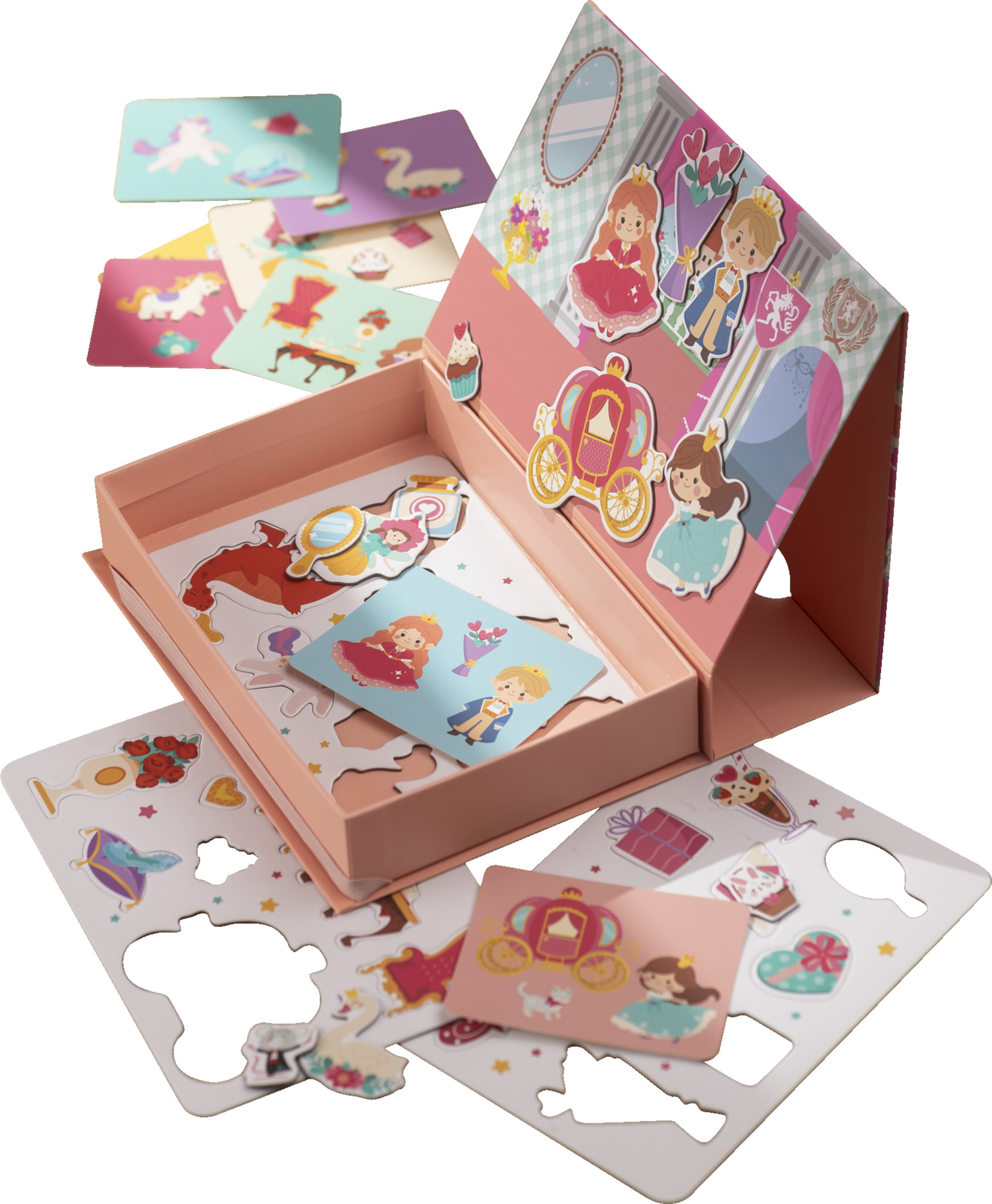 IDEENWELT Magnet-Spiel-Set Prinzessin