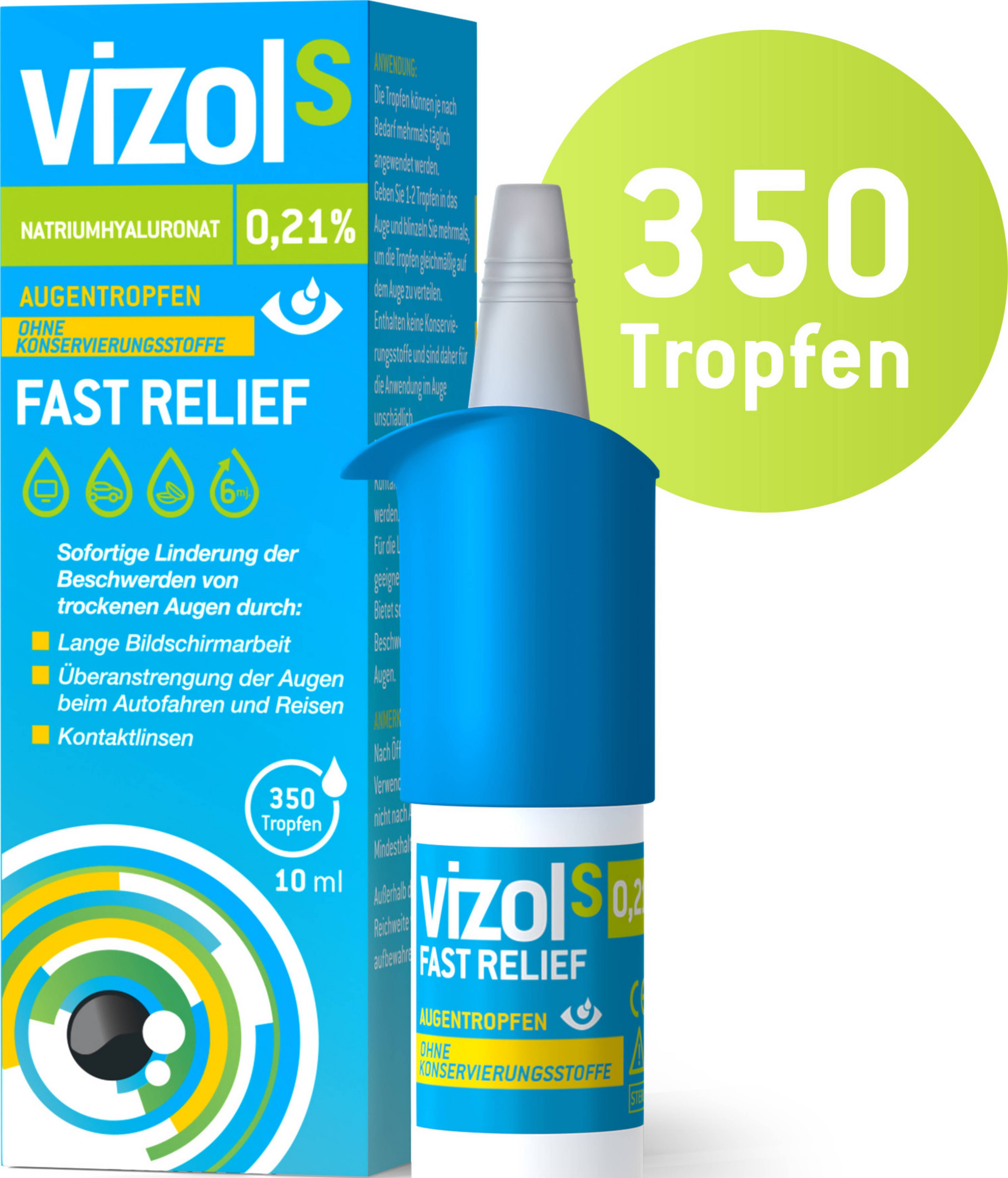 قطرات العين 0.21% راحة سريعة 9