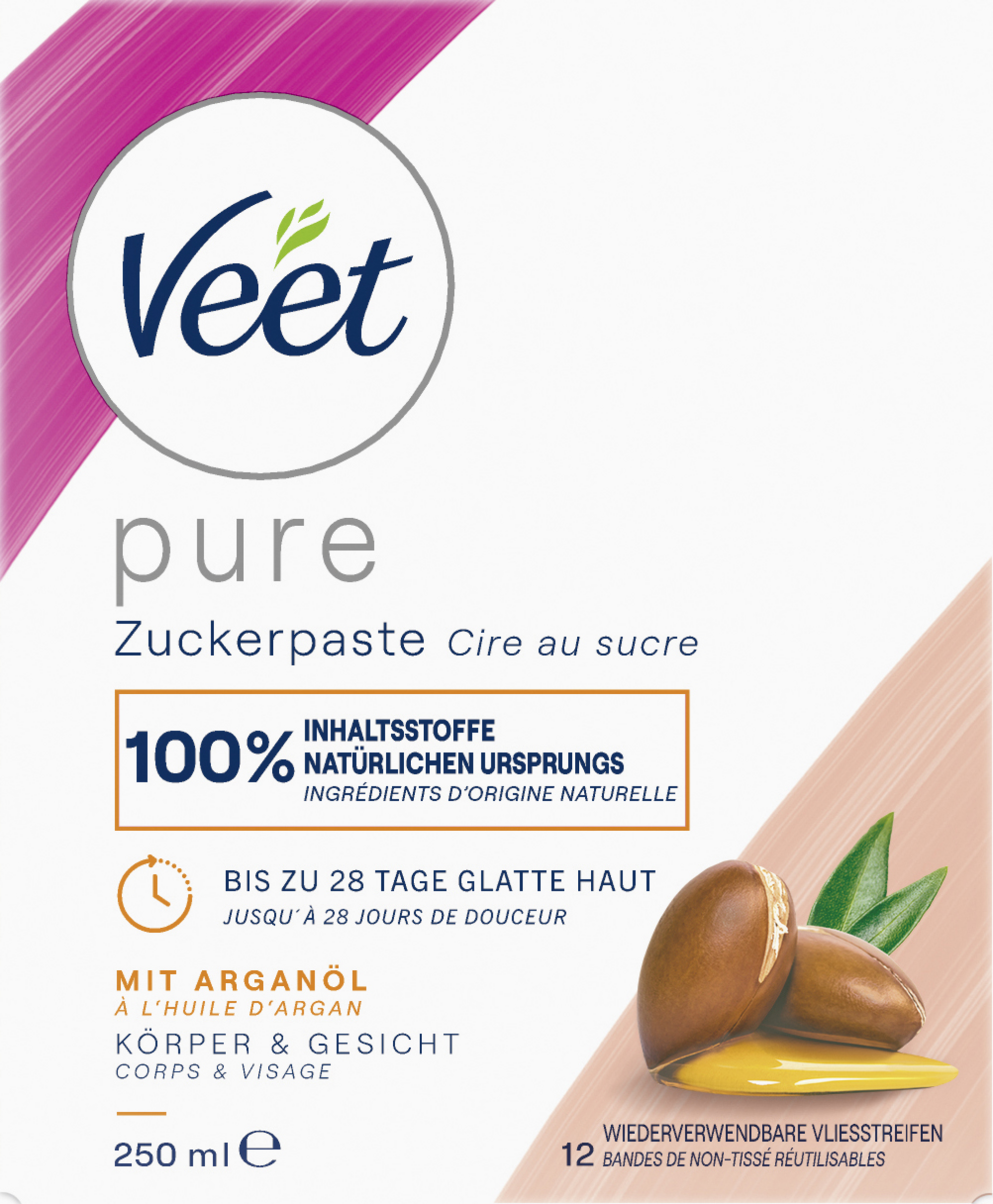 Veet PURE Zuckerpaste Argan Oil