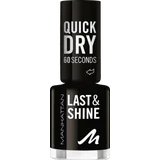 Last & Shine Nail Polish 790 Black Is Back