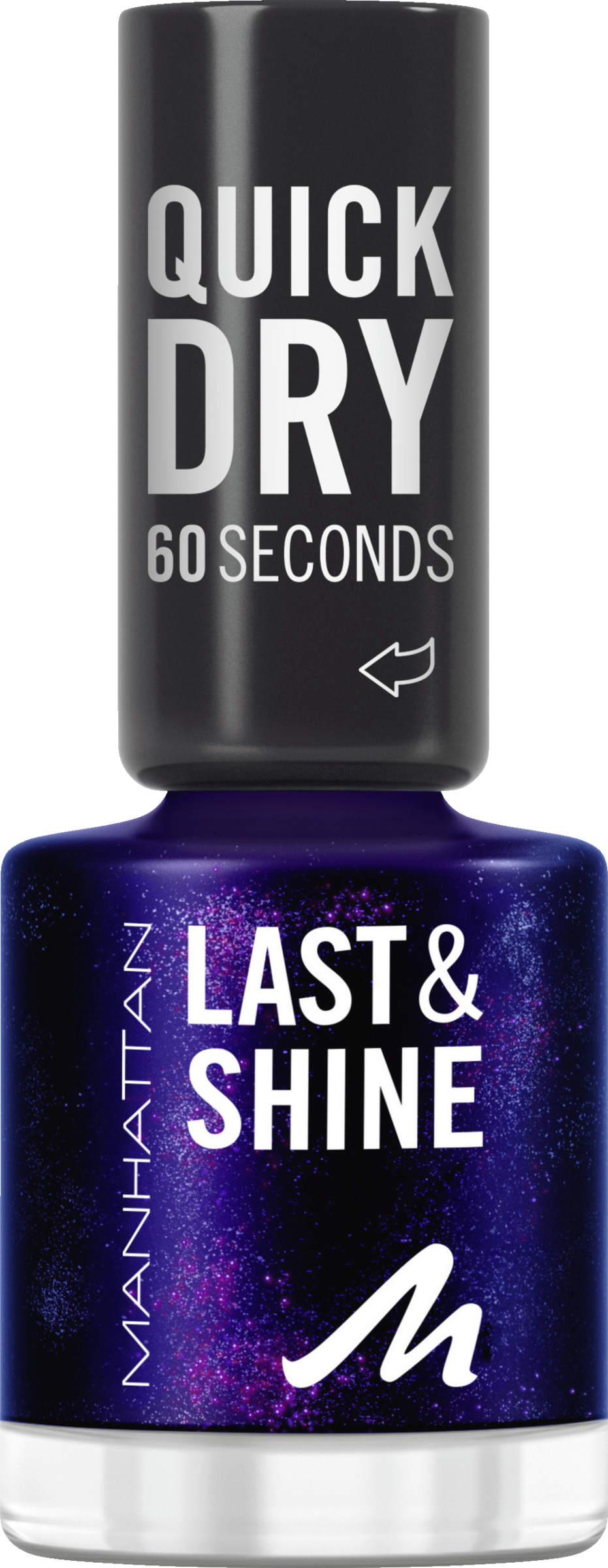 Manhattan Last & Shine Nail Polish 040 Midnight Rush