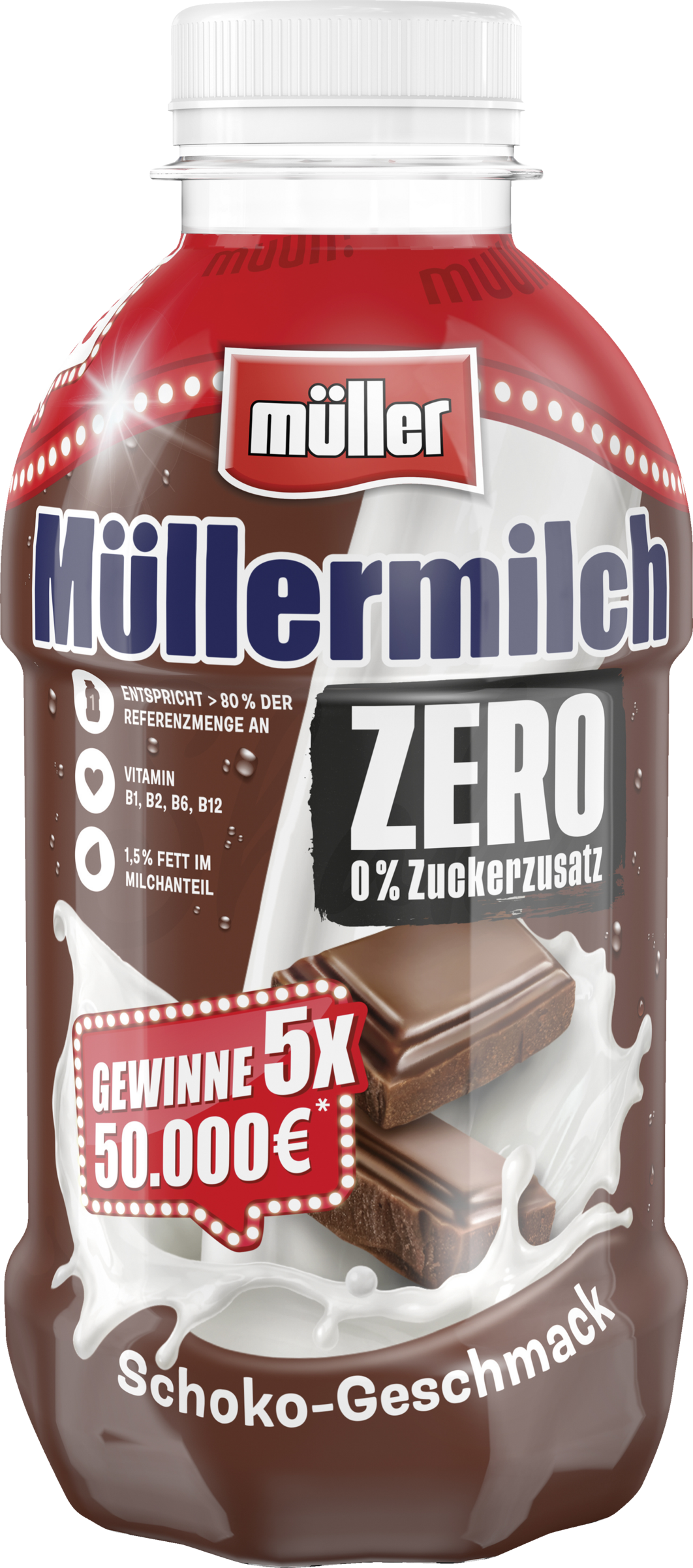Müller Müllermilch Zero Schoko Geschmack EINWEG