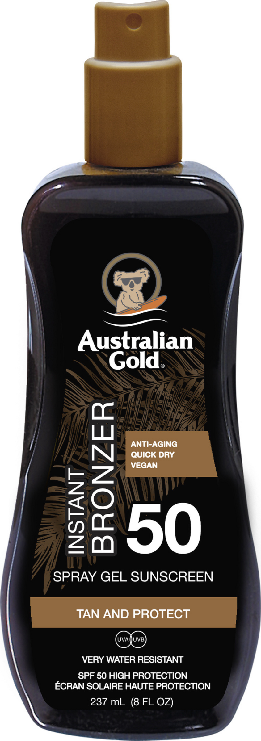 Australian Gold Spray Gel Bronzer LSF50