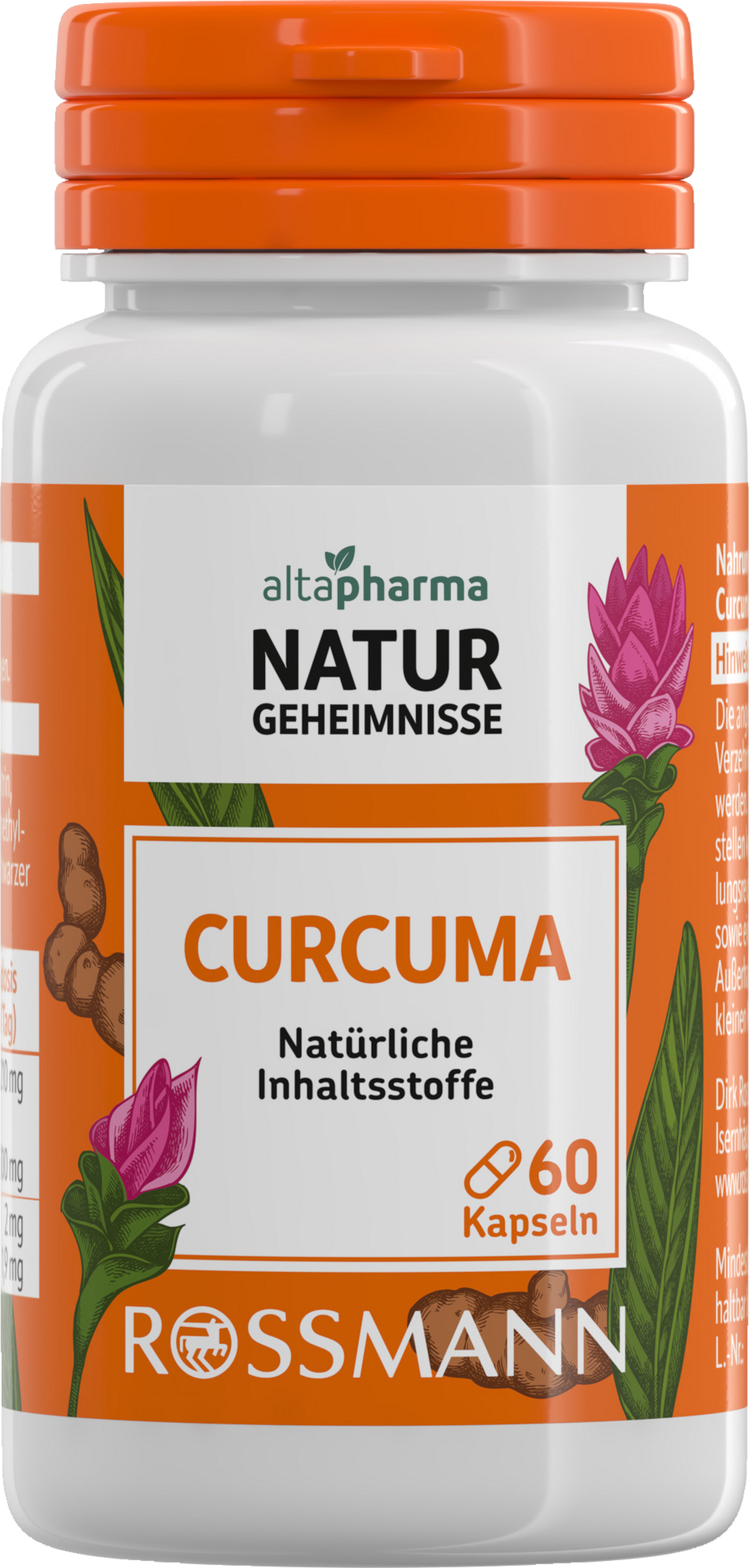 Naturgeheimnisse Curcuma Kapseln 5