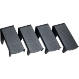 4er Set Schuhstapler anthrazit