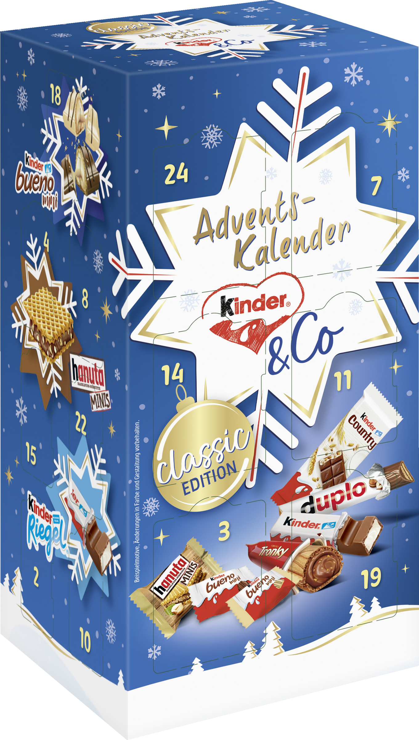 Ferrero Kinder Adventskalender 2025 (24 Stück)