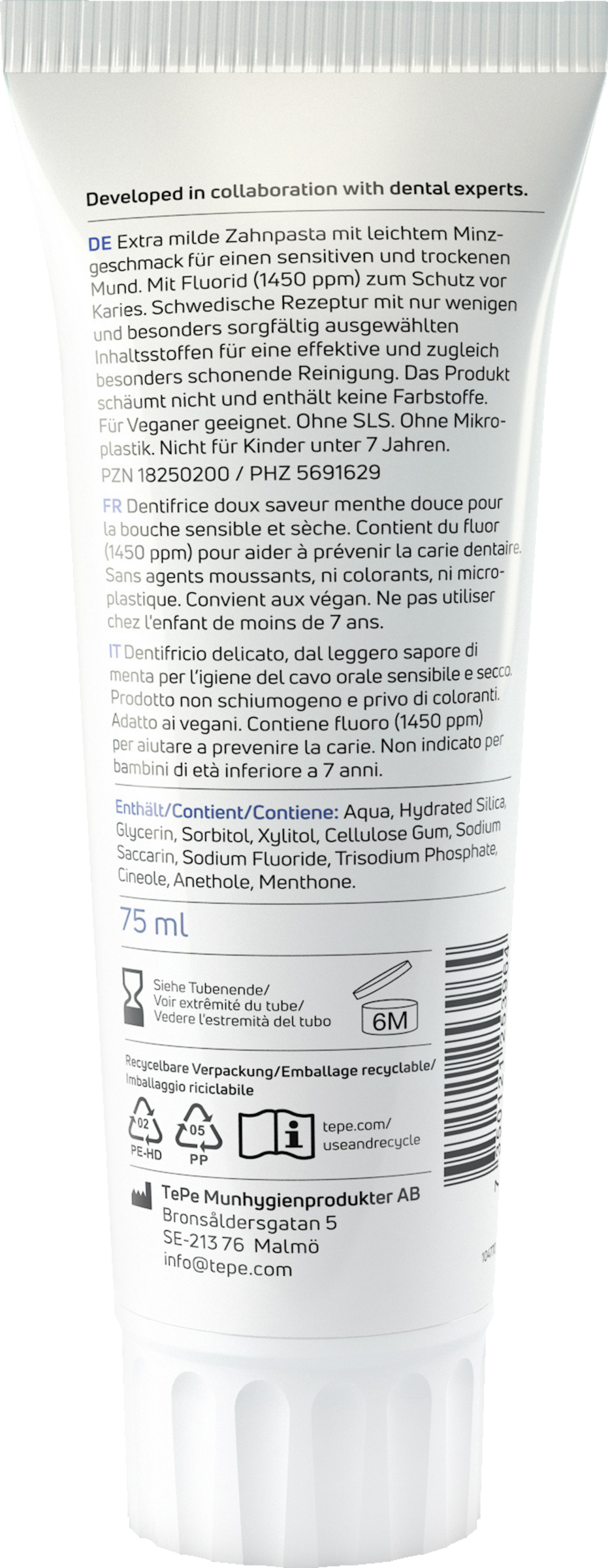 معجون أسنان نقي بنعناع خفيف 2