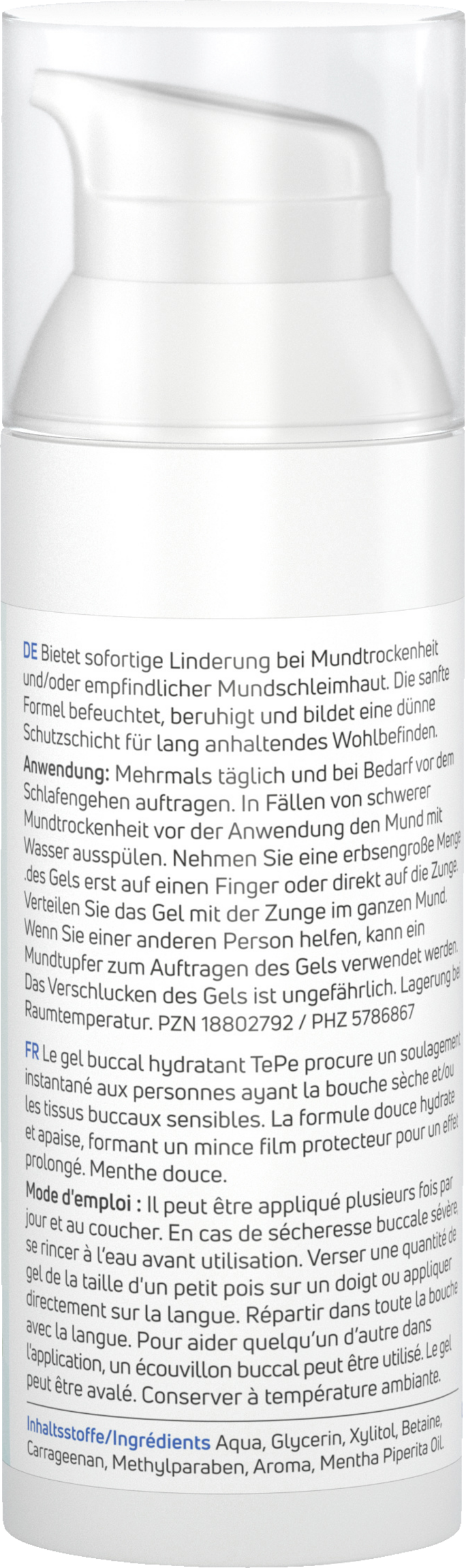 جل الفم المرطب بنكهة النعناع الخفيفة 2