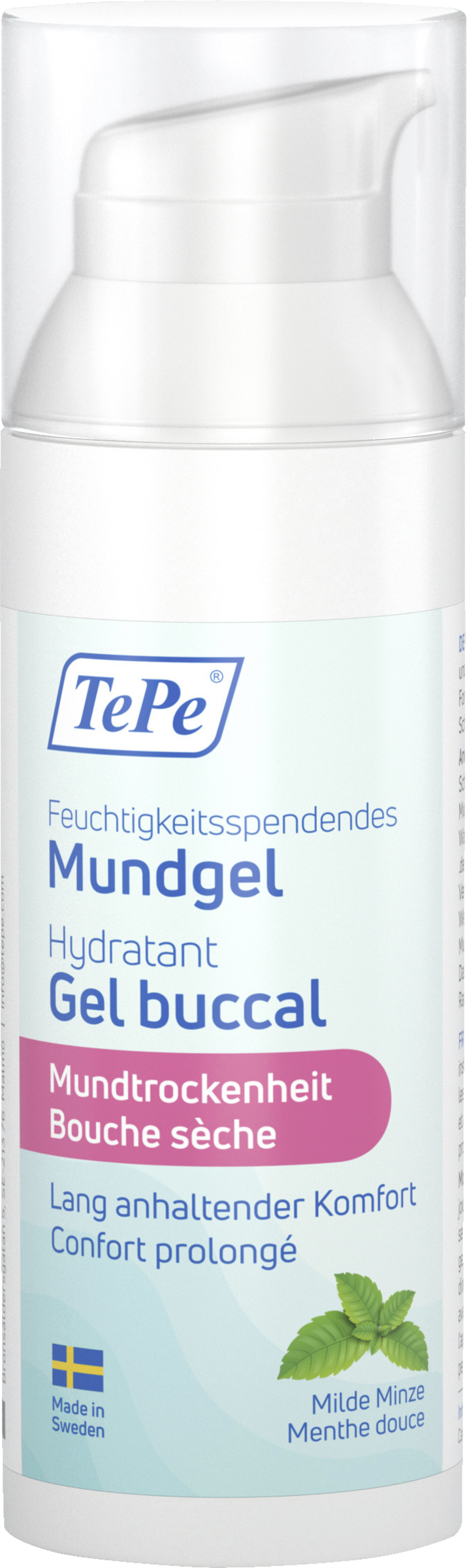 TePe Feuchtigkeitsspendendes Mundgel Milde Minze