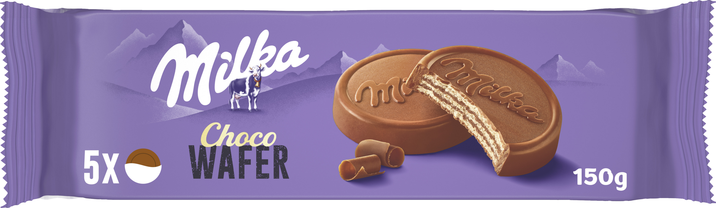 Milka Choco Wafer (5 Portionen)