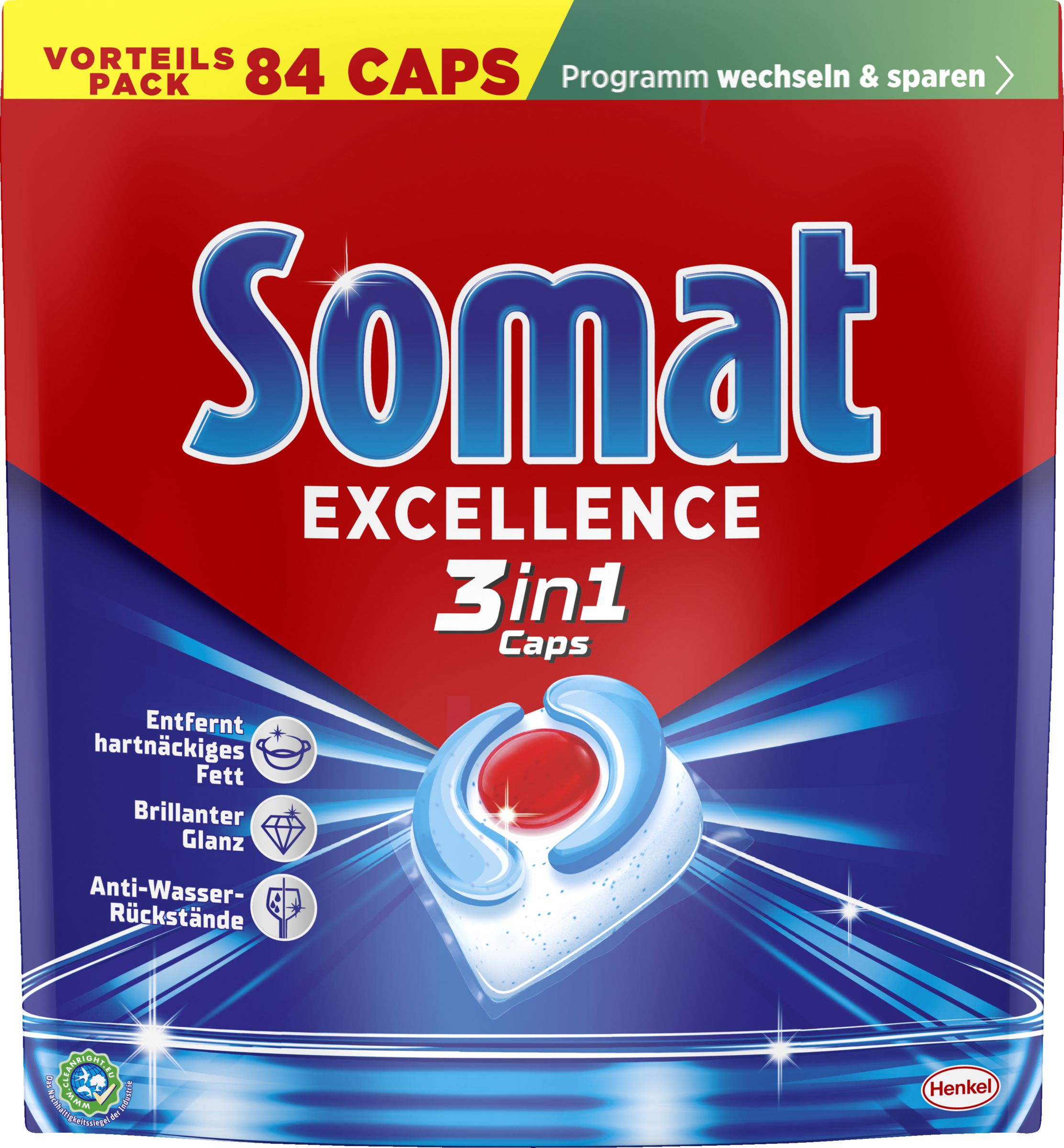 Excellence 3in1 Caps Vorteilspack