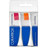 2er Pack Ersatzbürstenköpfe sensitive Magenta + Orange