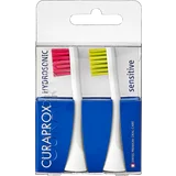 2er Pack Ersatzbürstenköpfe sensitive Magenta + Grün