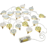 LED-Lichterkette mit Heißluftballons