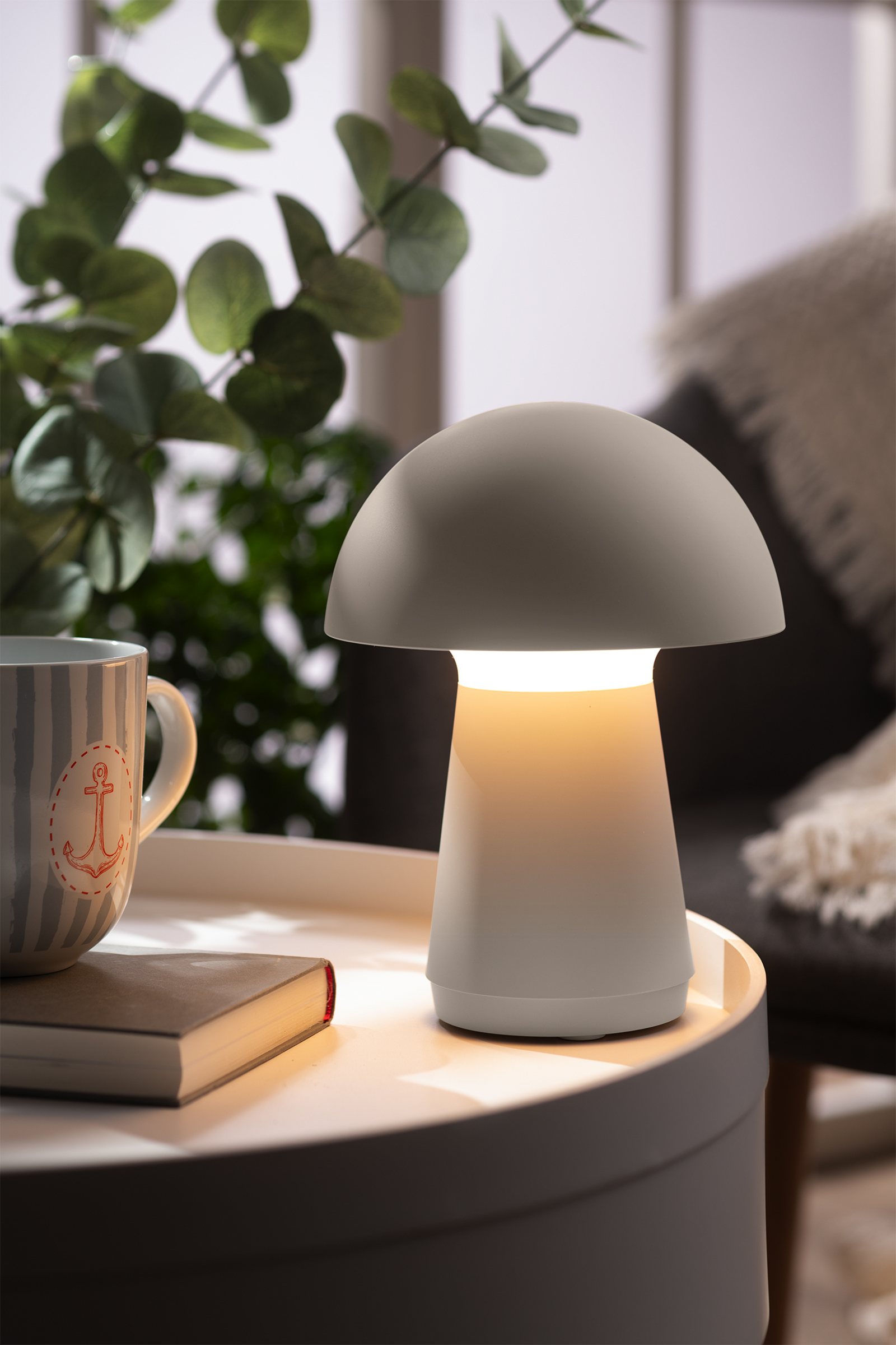 IDEENWELT Akku-Tischleuchte