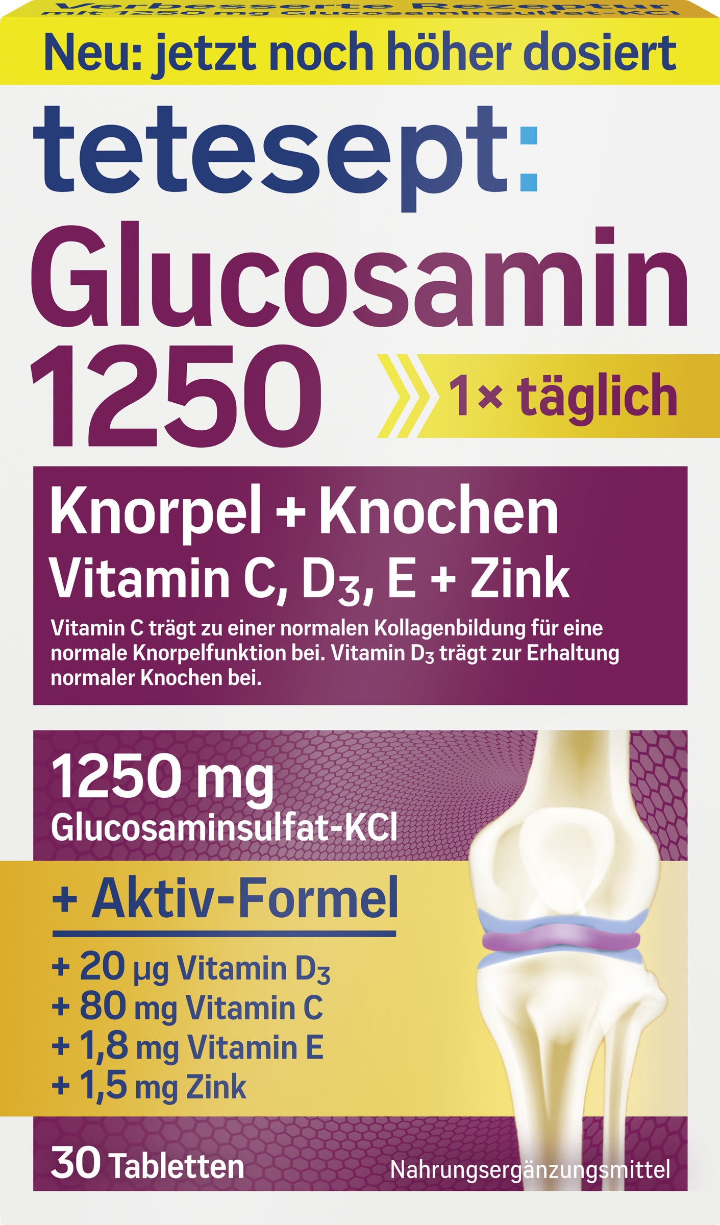 tetesept Glucosamin 1250 Tabletten