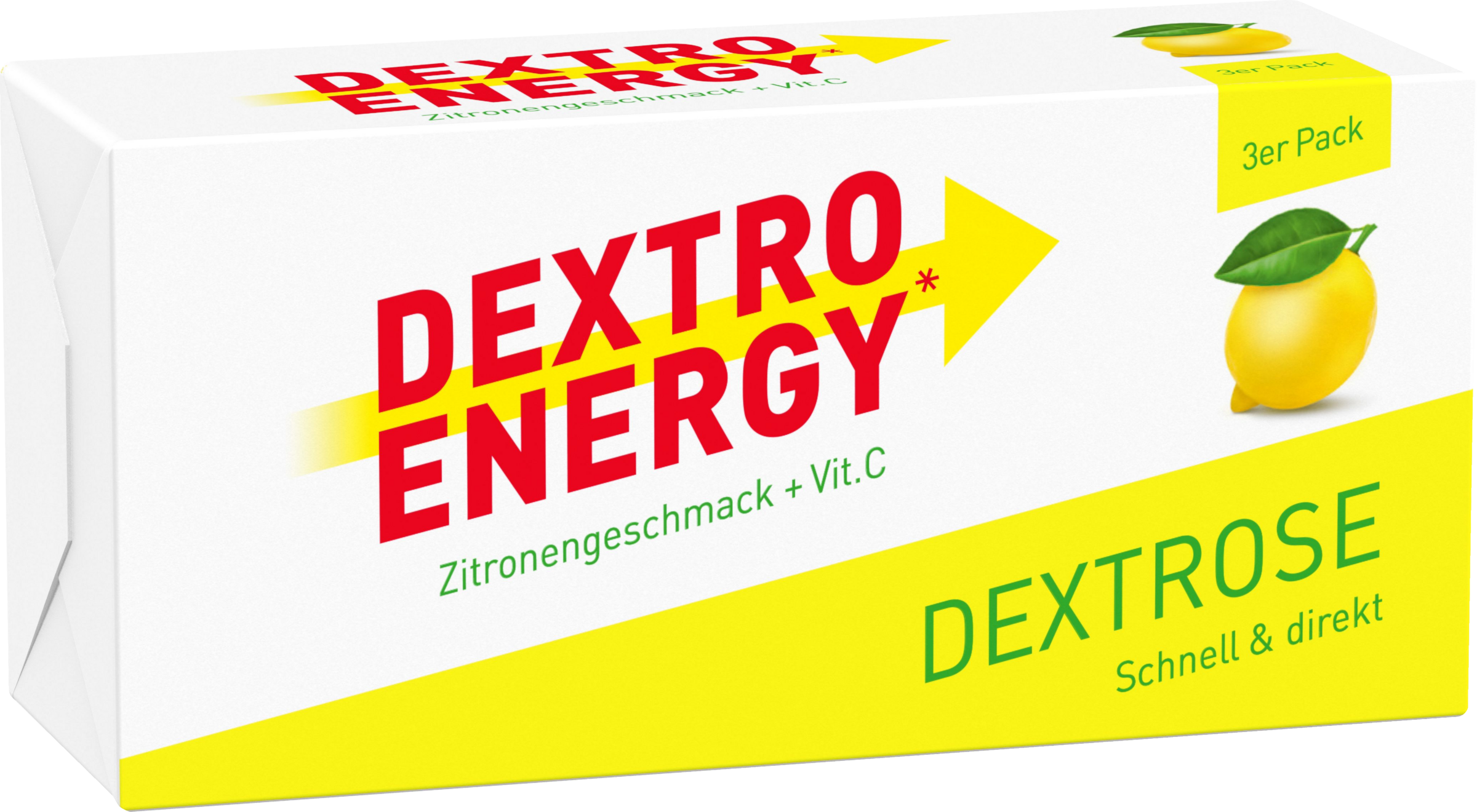 Dextro Energy Dextrosetäfelchen Zitrone & Vitamin C