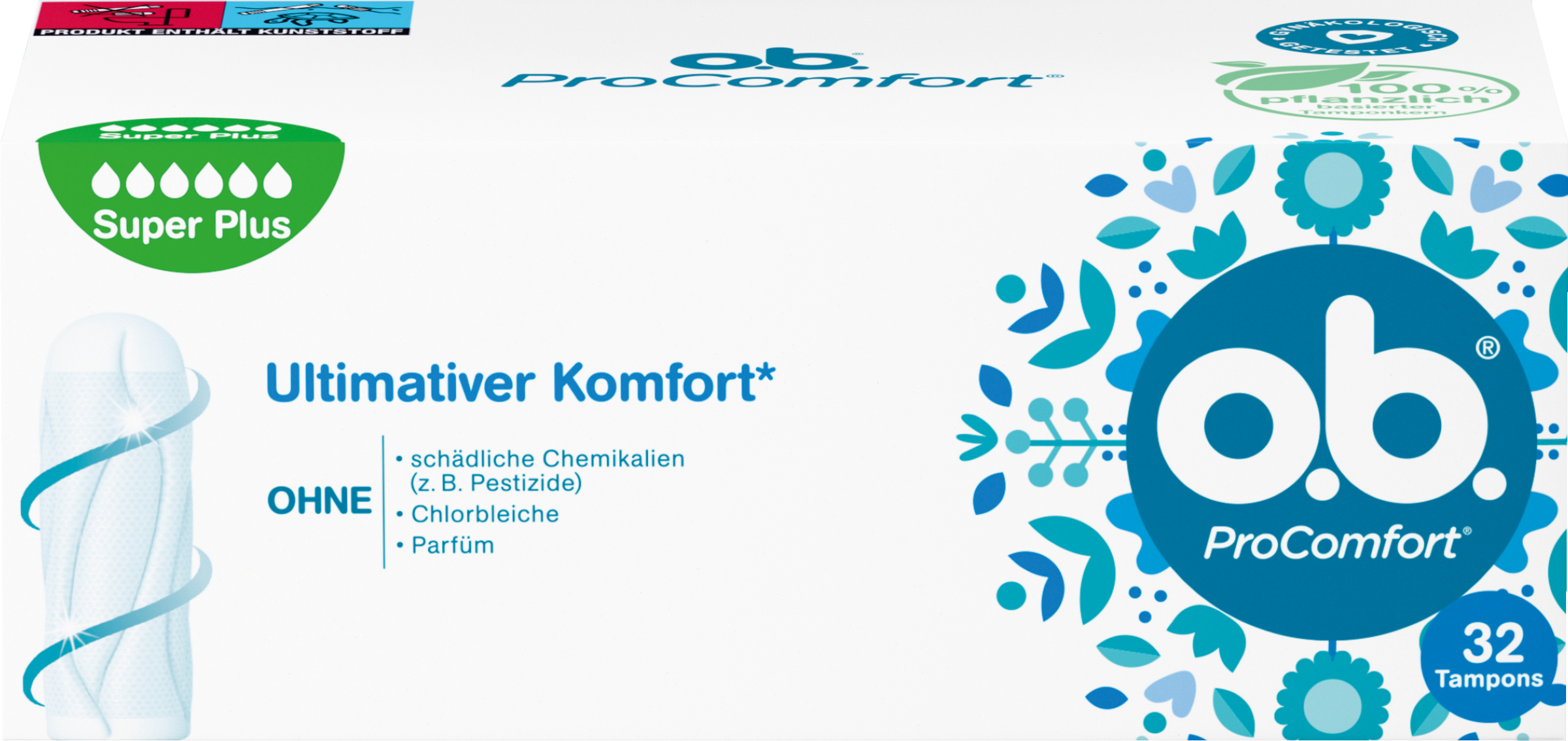 o.b. ProComfort Tampons Super Plus