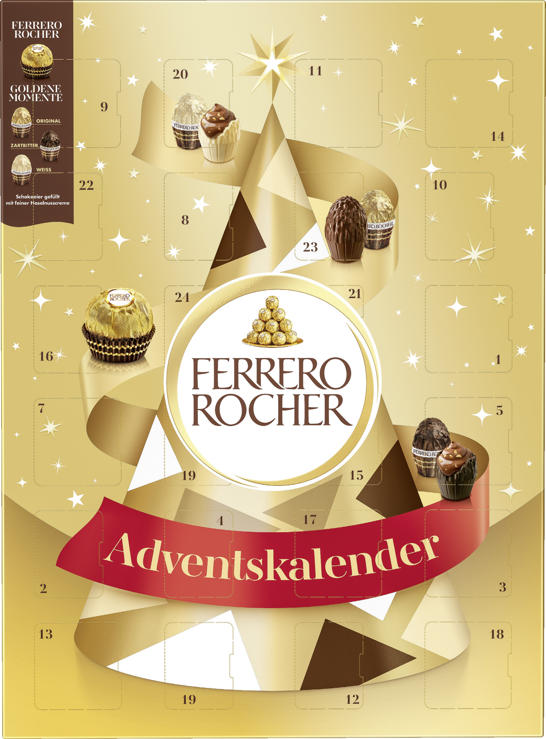 Ferrero Rocher Rocher Adventskalender 2025 (24 Stück)