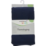 under2wear kids Thermoleggings navy Unisex Gr. 110/116