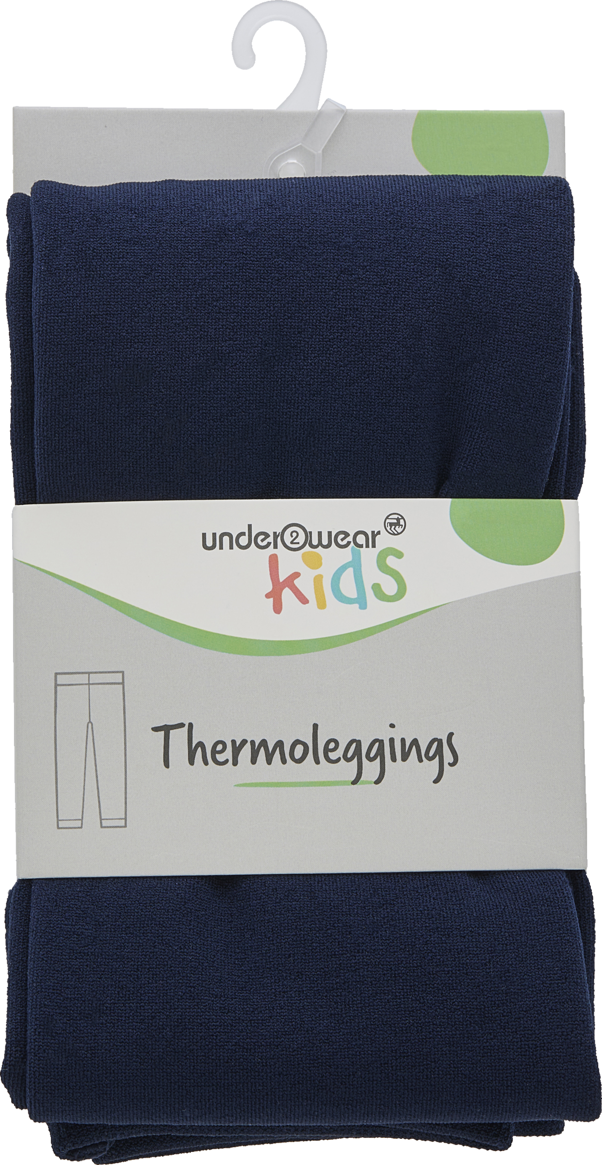 Thermoleggings navy Unisex Gr. 134/140