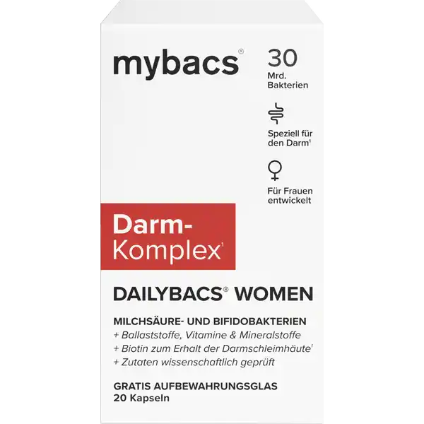 كبسولات Dailybacs Women Darm-Komplex