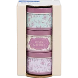 Duftkerzen in Metalldosen Rosen & Beeren 3er-Set