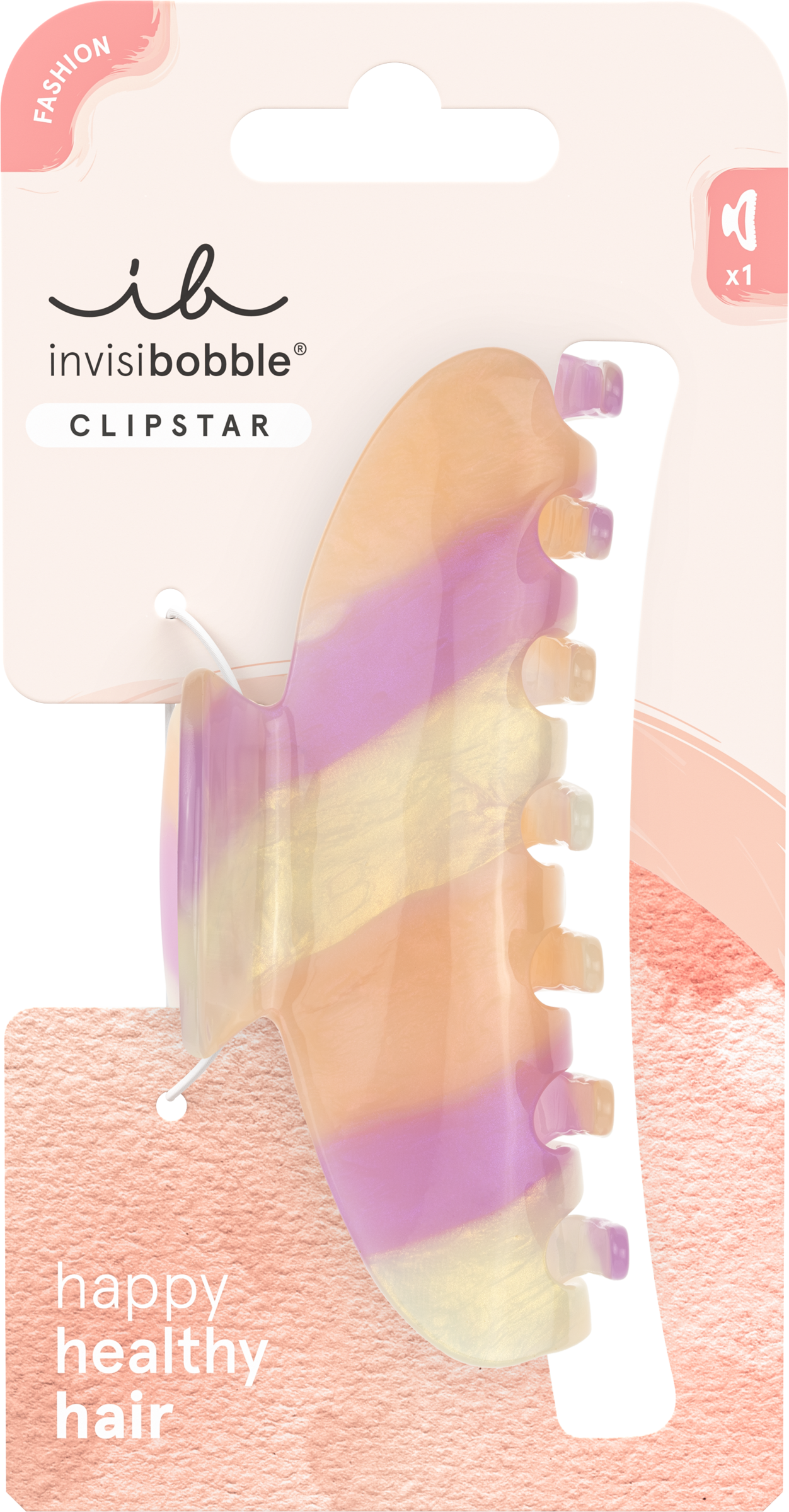invisibobble® Clipstar L Tricolor Haarspange