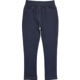 Kinder-Plüschleggings, Denim, Gr. 98/104