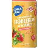GENUSS PLUS gefriergetrocknete Erdbeeren in Scheiben