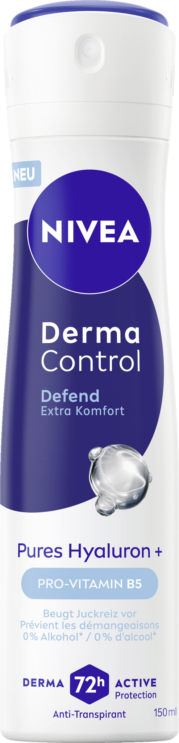 Anti-Transpirant Spray Derma Control Defend
