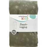 Thermoleggings Flausch Leo khaki Gr. 122/128