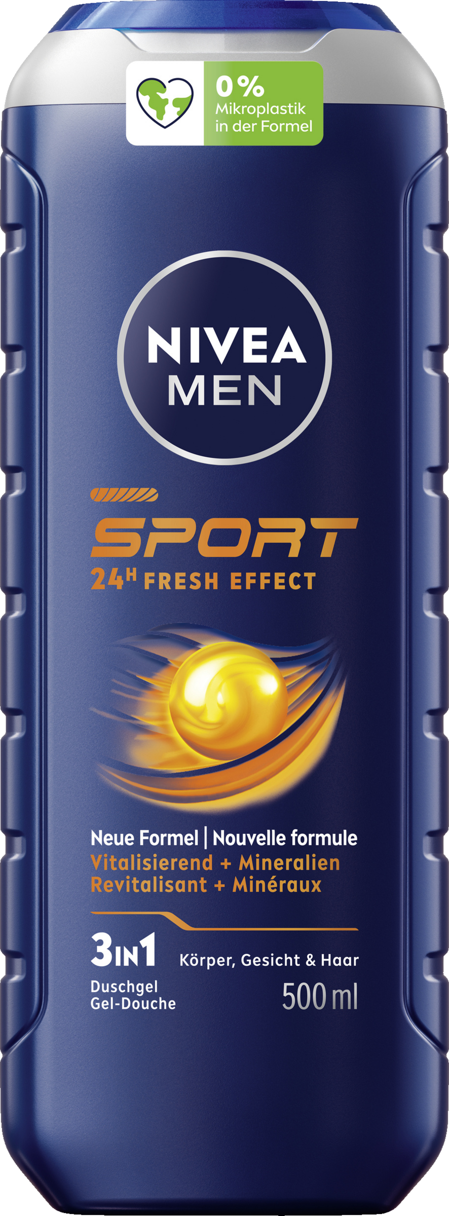 NIVEA MEN 3in1 Duschgel Sport 24H Fresh Effect