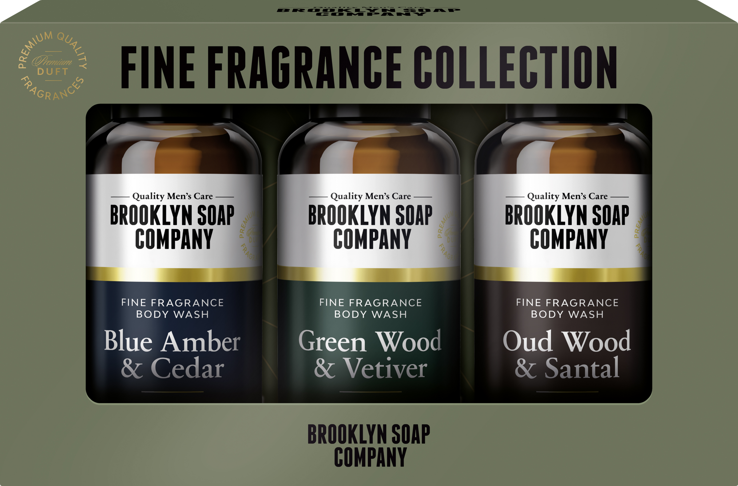 Brooklyn Soap Company Fine Fragrance Collection Mini Set 2025