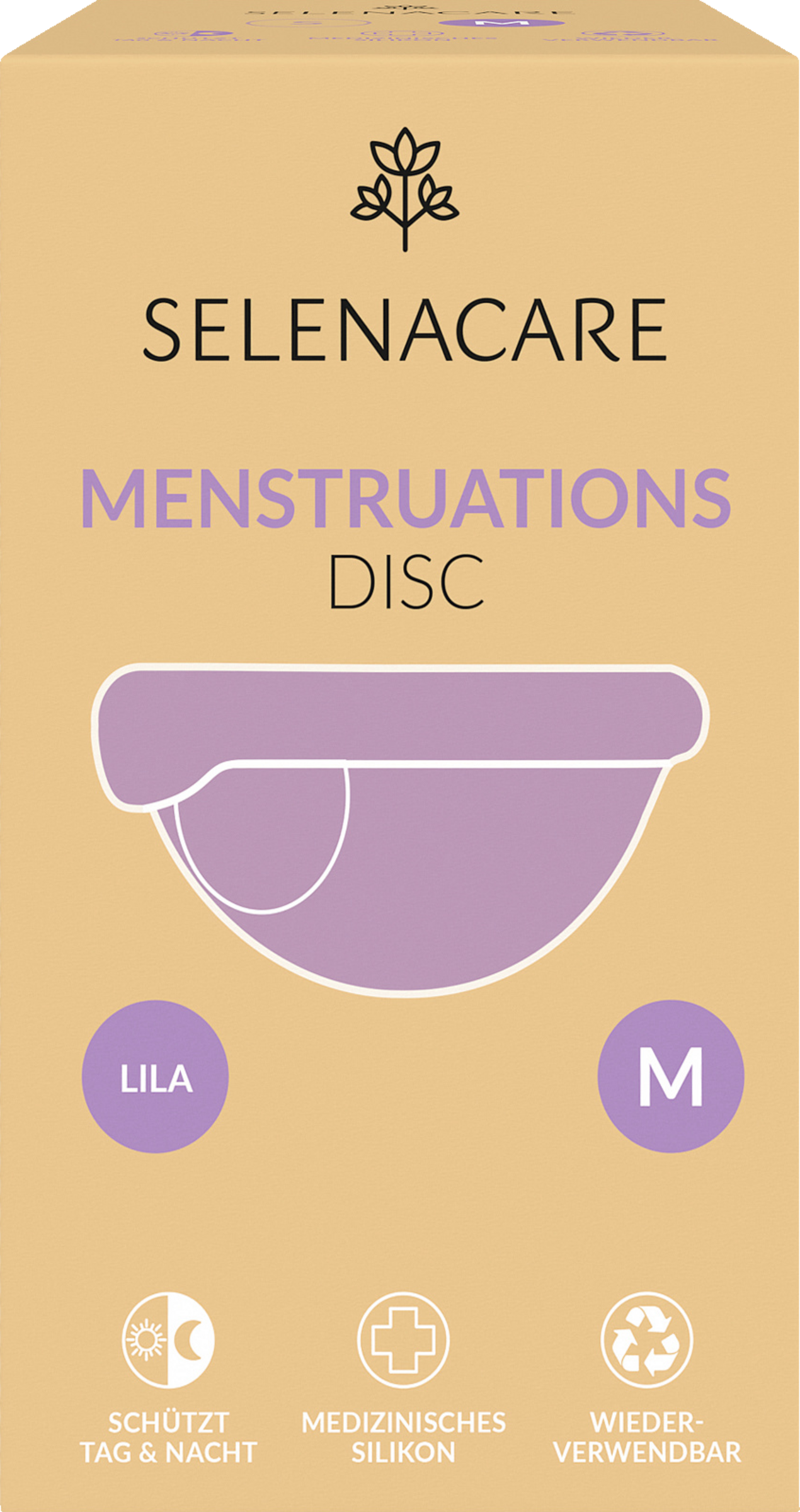 Selenacare Menstruationsdisk M, Lila