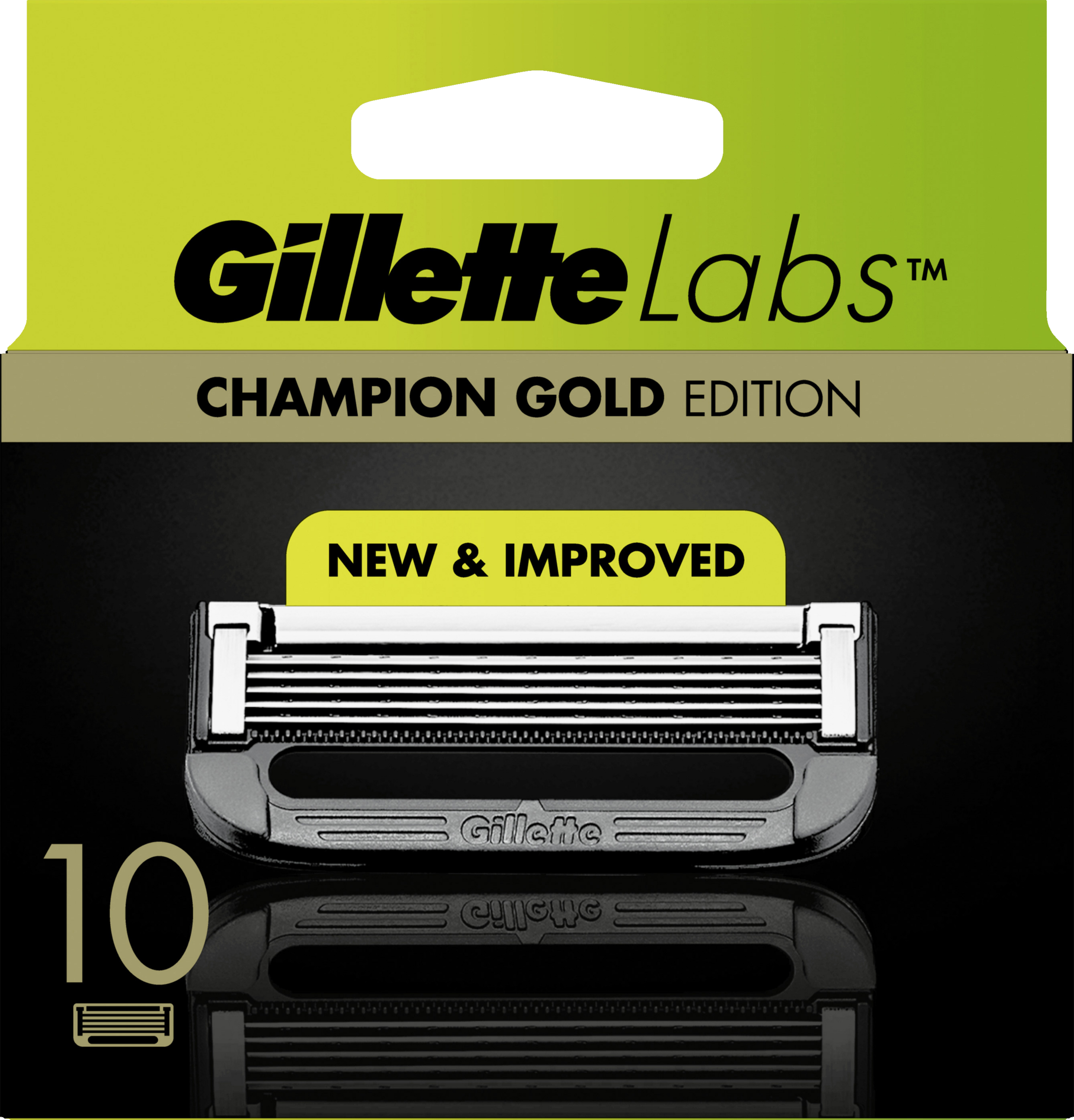 Gillette Rasierklingen Labs Gold System