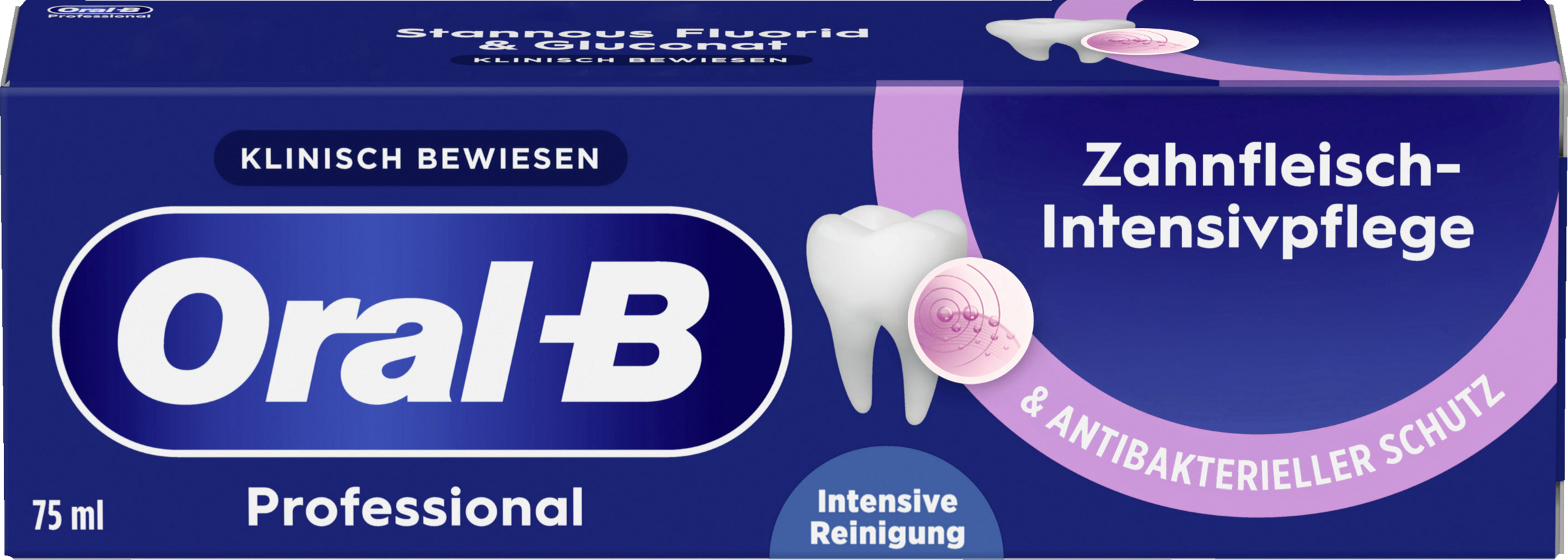 معجون أسنان للعناية المكثفة باللثة والحماية المضادة للبكتيريا