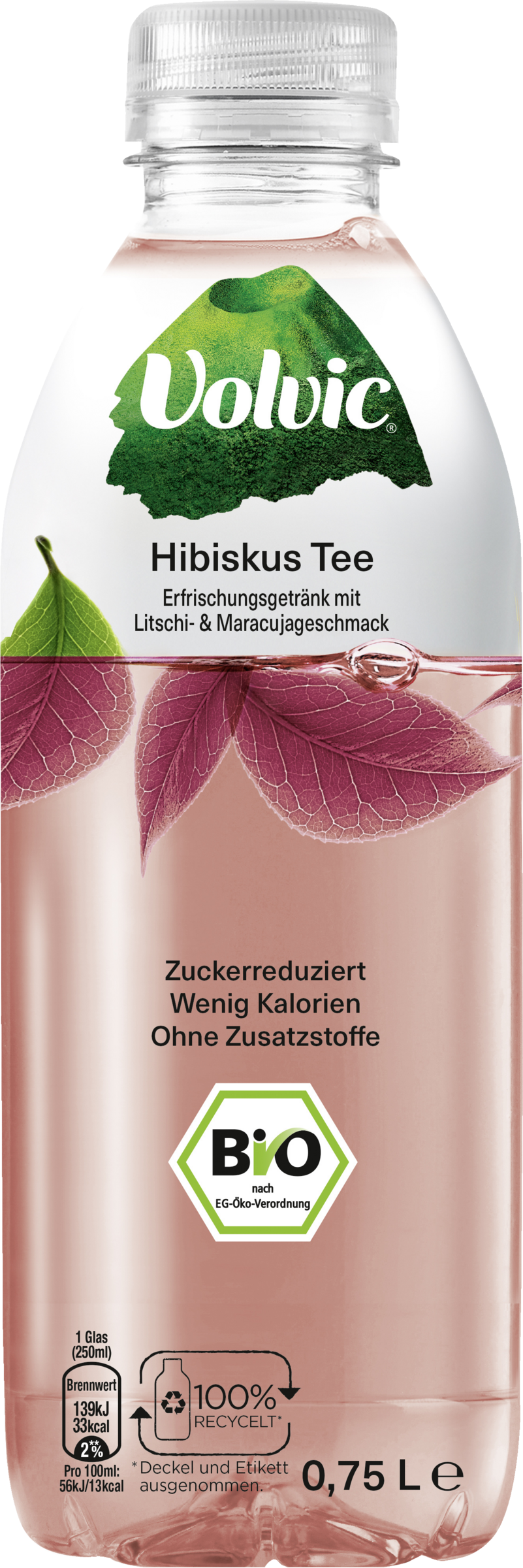 Volvic Bio Tee Hibiskus EINWEG