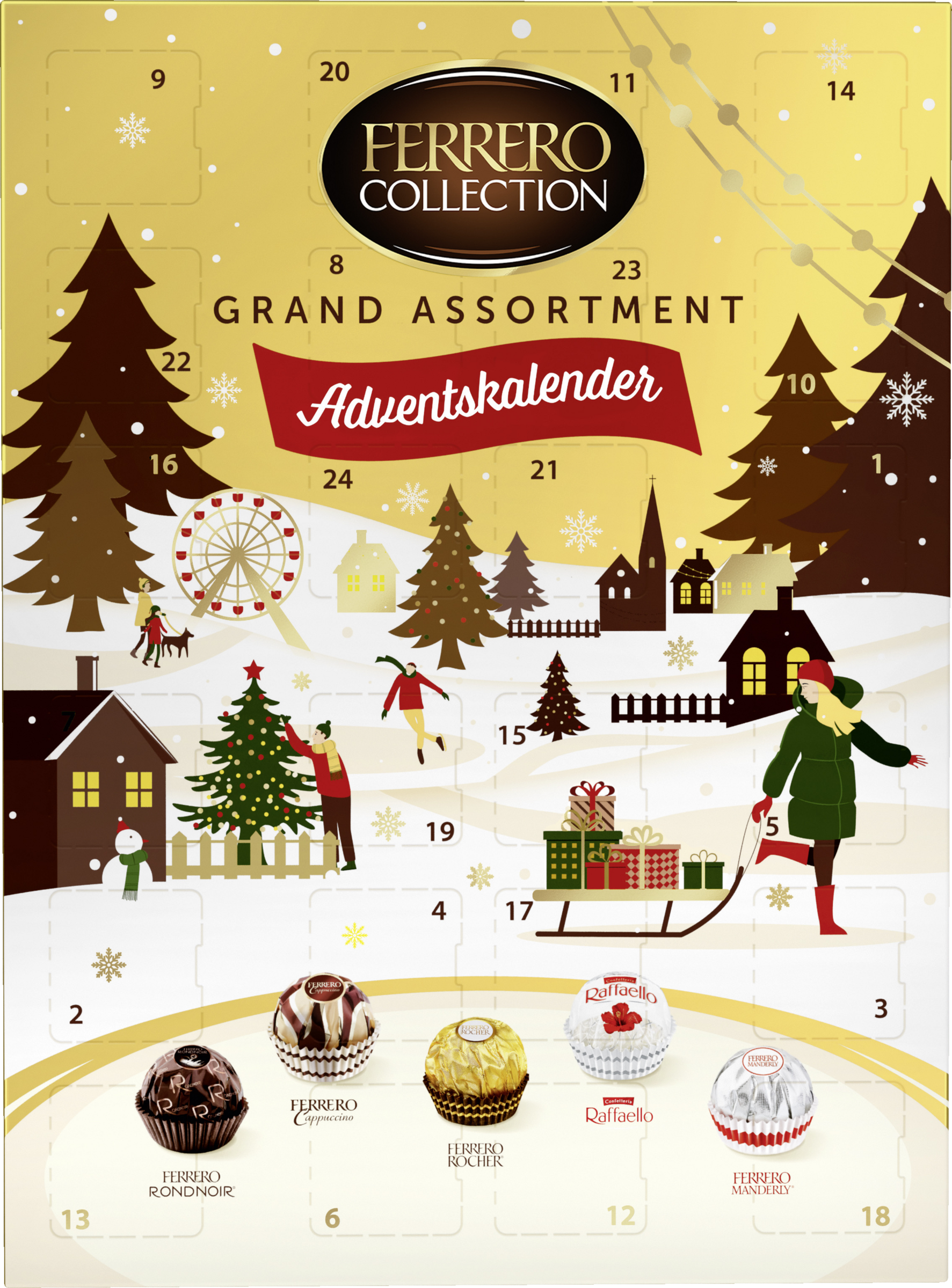 Ferrero Rocher Collection Adventskalender 2025