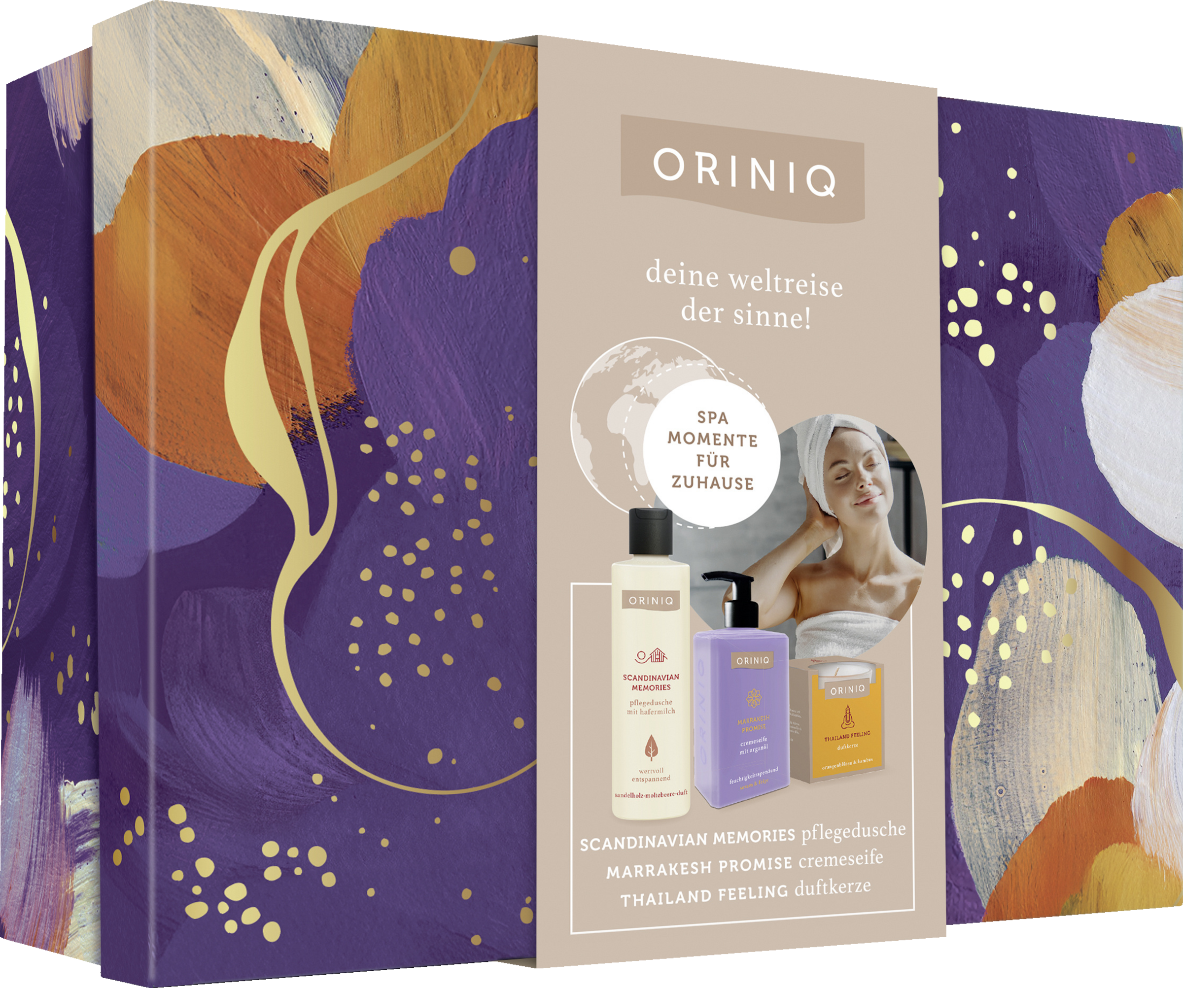 Oriniq Weltreise der Sinne Geschenkbox