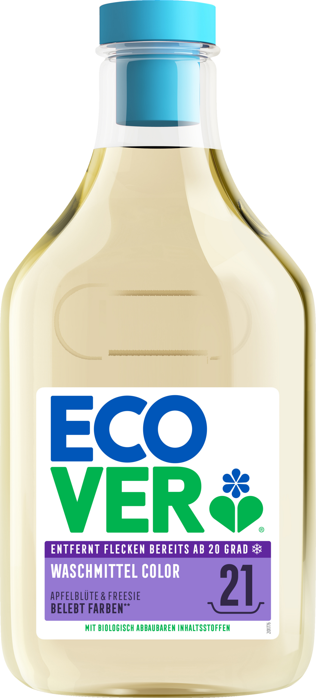 Ecover Colorwaschmittel Flüssig Apfelblüte & Freesie 21 WL