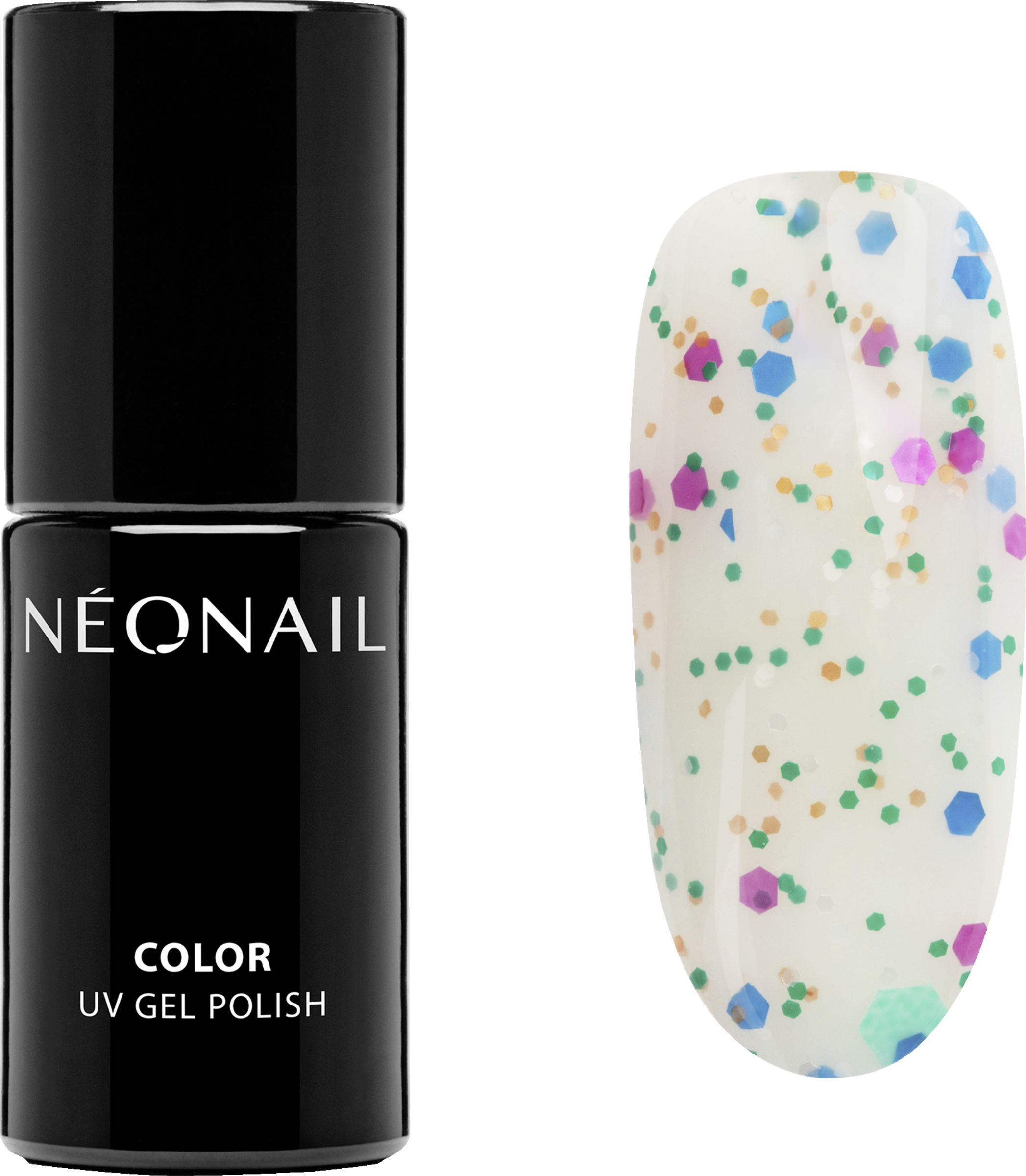 NEONAIL UV Nagellack - Champion's Confetti