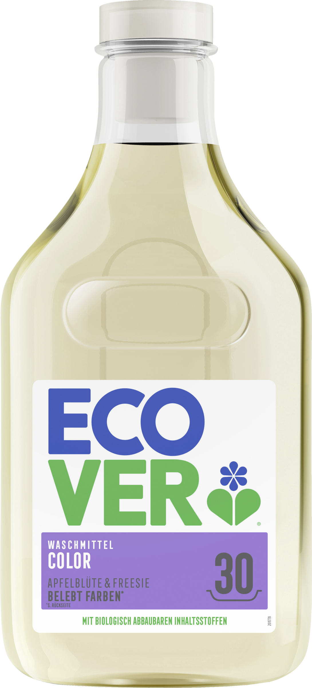 Ecover Colorwaschmittel Flüssig Apfelblüte & Freesie 30 WL