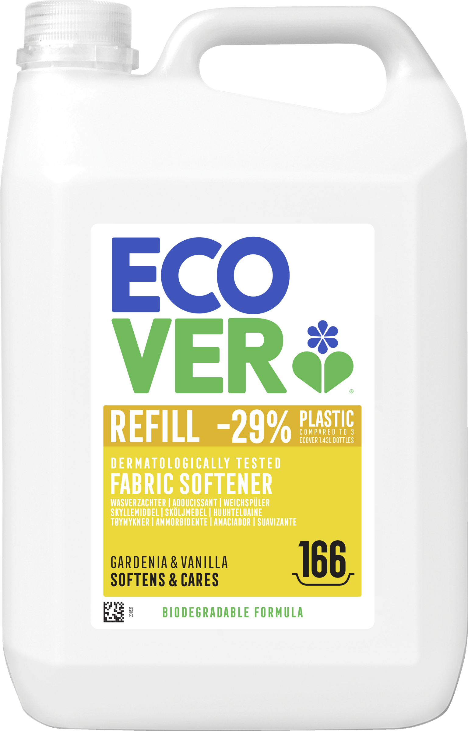 Ecover Weichspüler Gardenia Vanille 166 WL