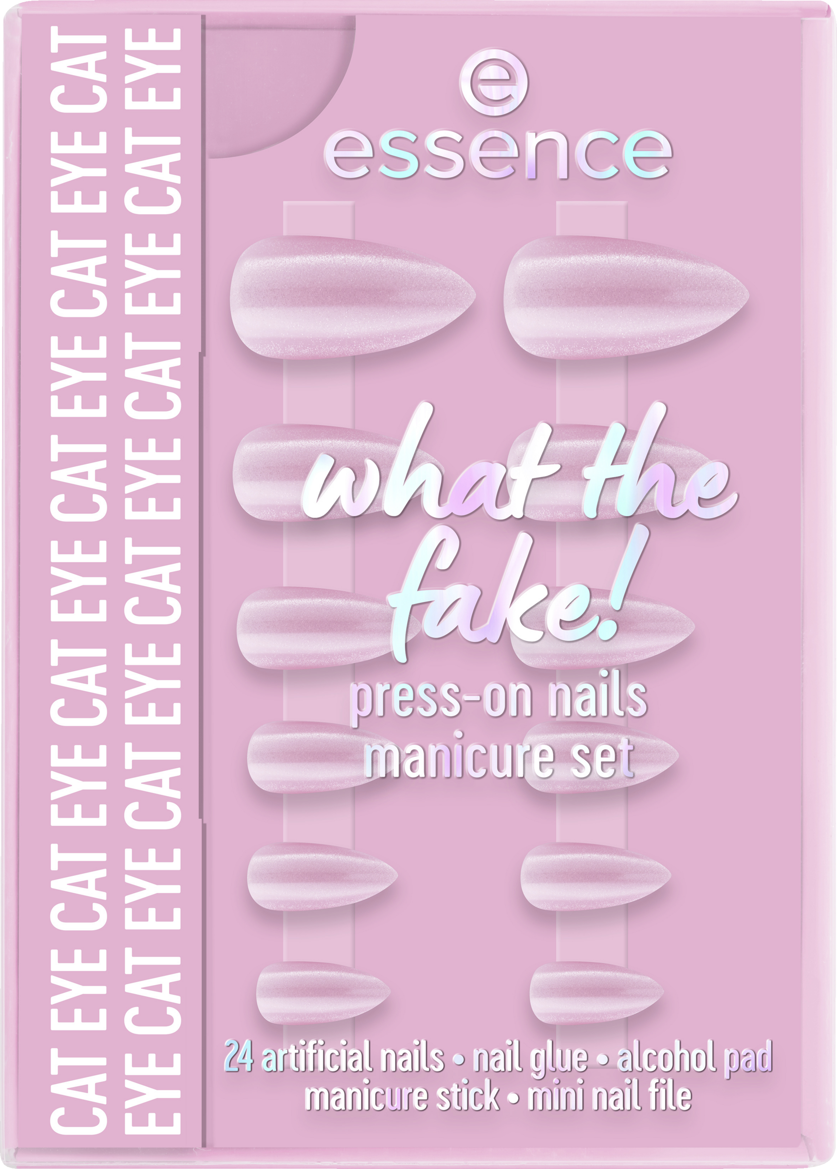 essence what the fake! PRESS-ON NAILS manicure set 02 CAT