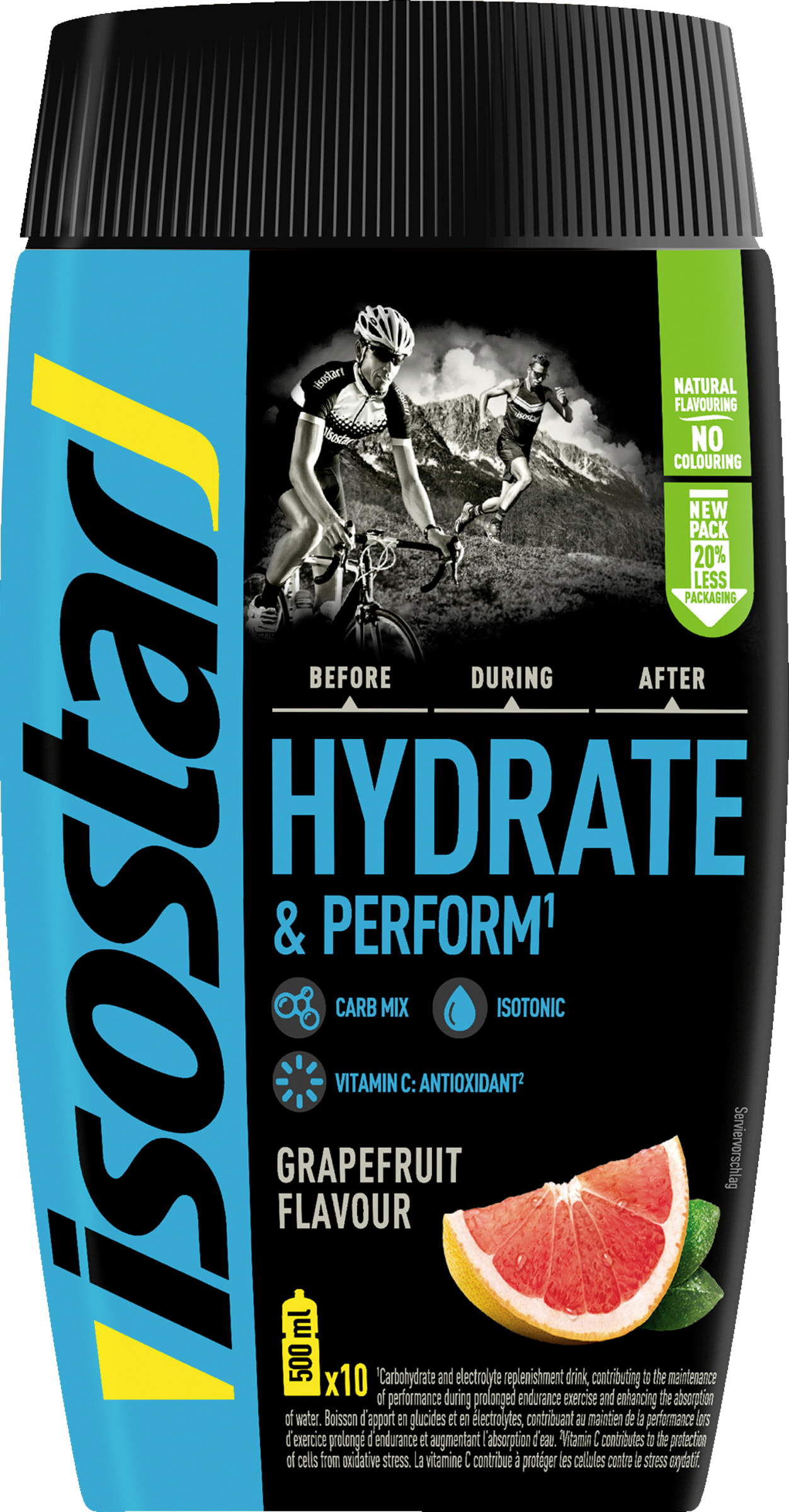 isostar Powder Hydrate & Perform Grapefruit Flavour