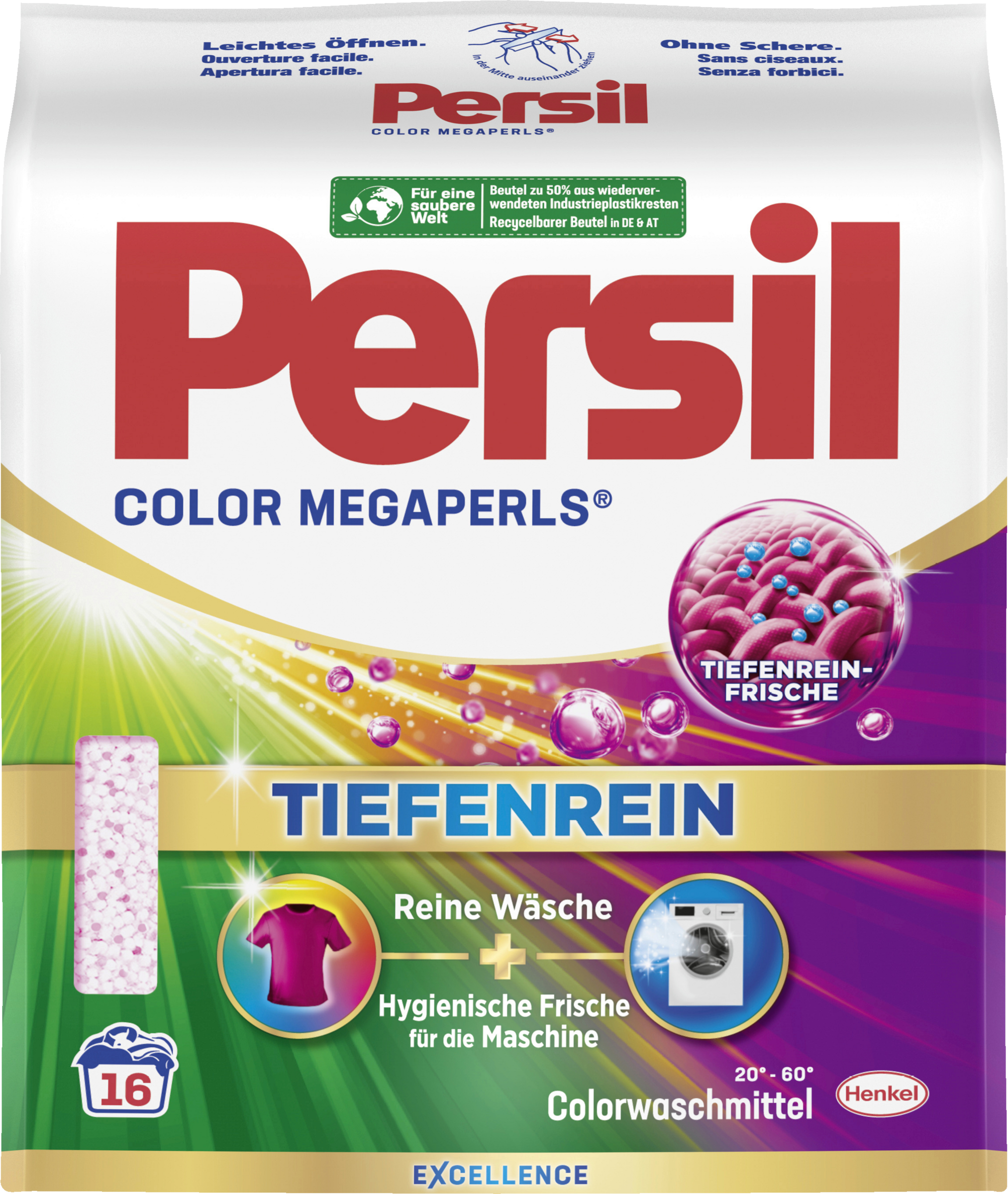Colorwaschmittel Megaperls 16 WL
