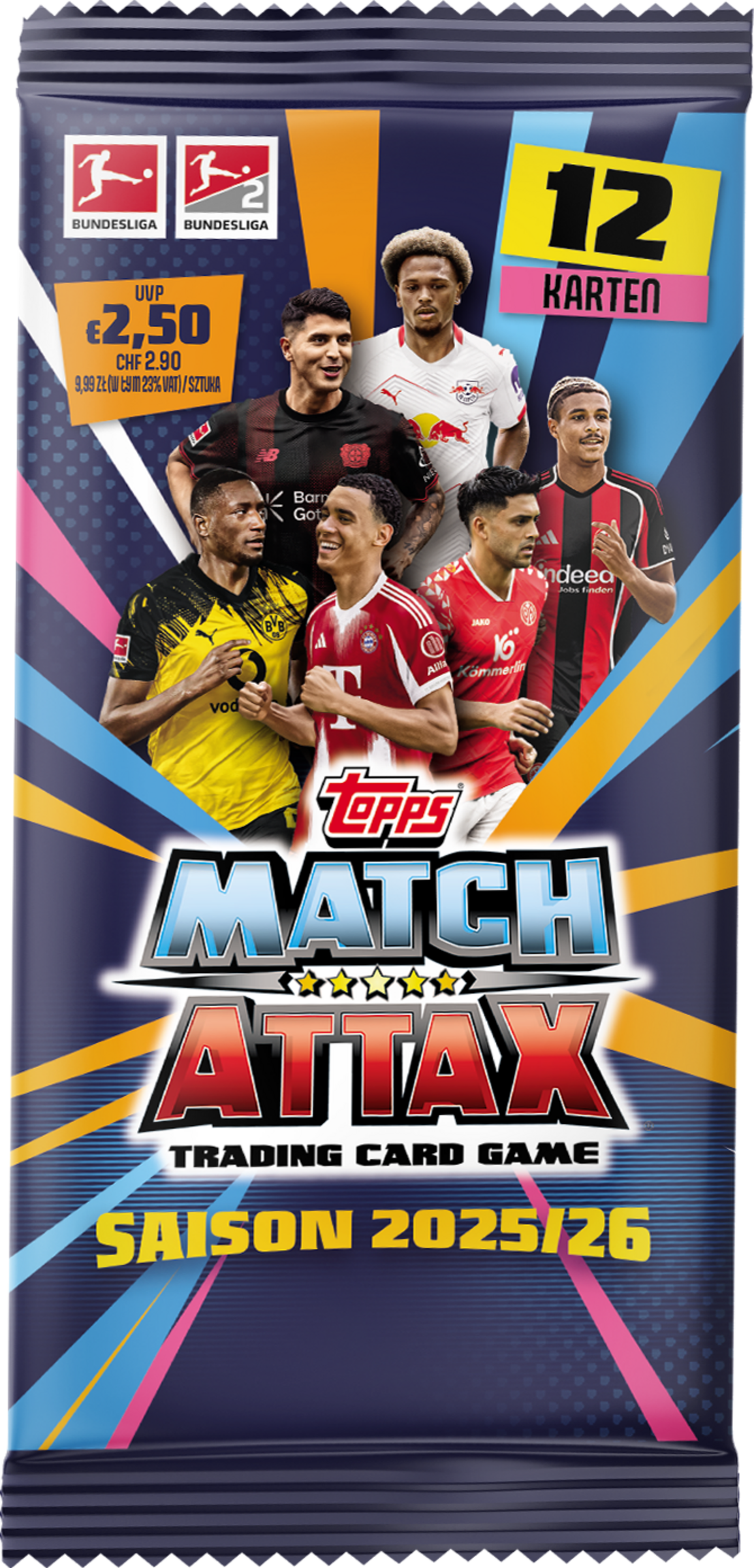 Topps Match Attax Bundesliga 25/26 Booster Pack