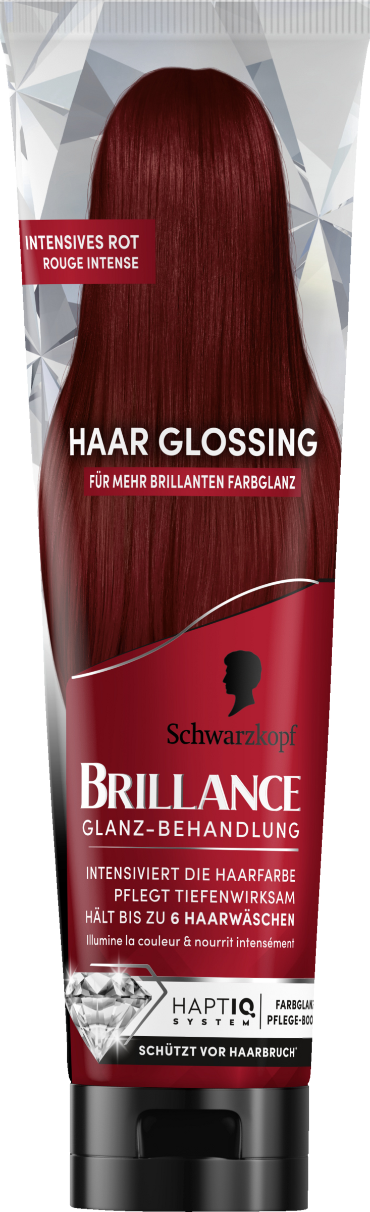 Haar Glossing Intensives Rot